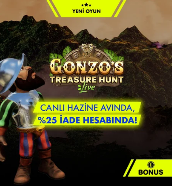 anadolu casino gonzos treasure hunt bonus